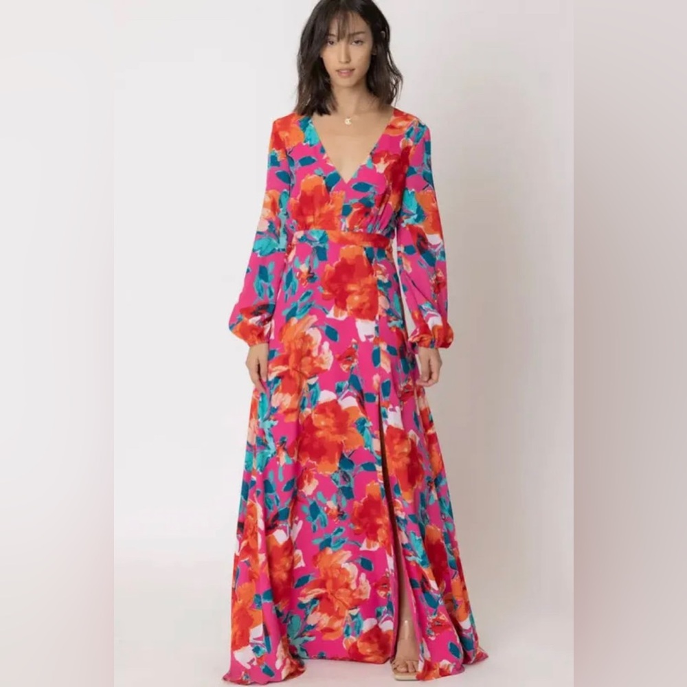 En Crème Maxi dress size small